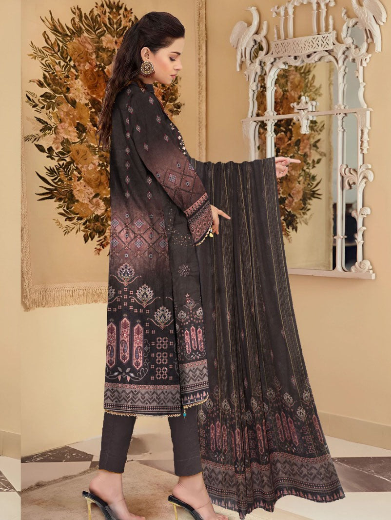 Bareeza Lawn 3 Pieces Party Wear| Summer 24