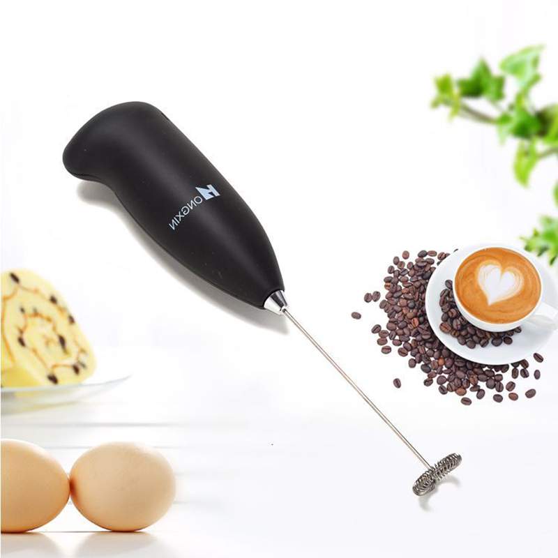 Coffee Beater Cell Operated Blender For Egg Whisk Mixer Handheld Hong Xin