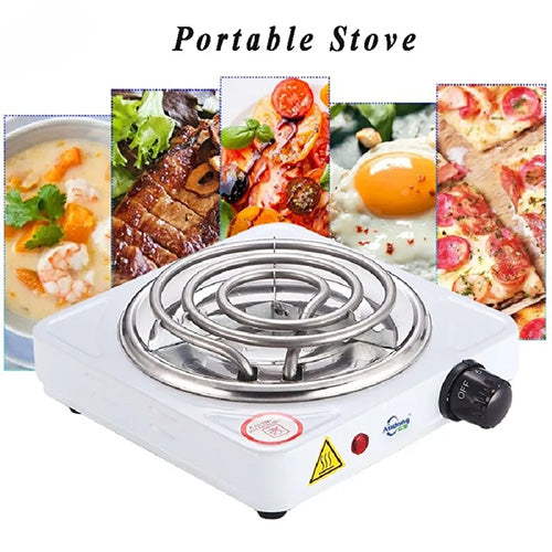 Portable Electric Iron Burner Single Stove Mini Hotplate