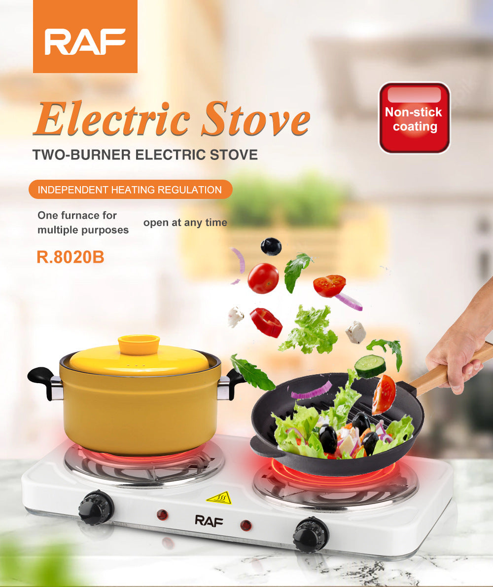 Double electric stove