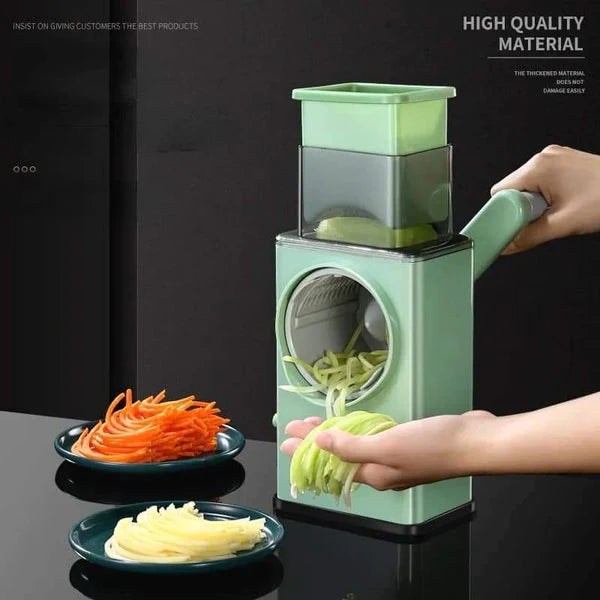 Manual Vegetable Cutter Slicer Multifunctional Round Slicer Gadget Multifunction Kitchen Gadget Food Processor Blender Cutter